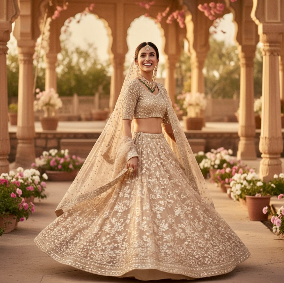 Semi - Stitched Lehengas - Citarr